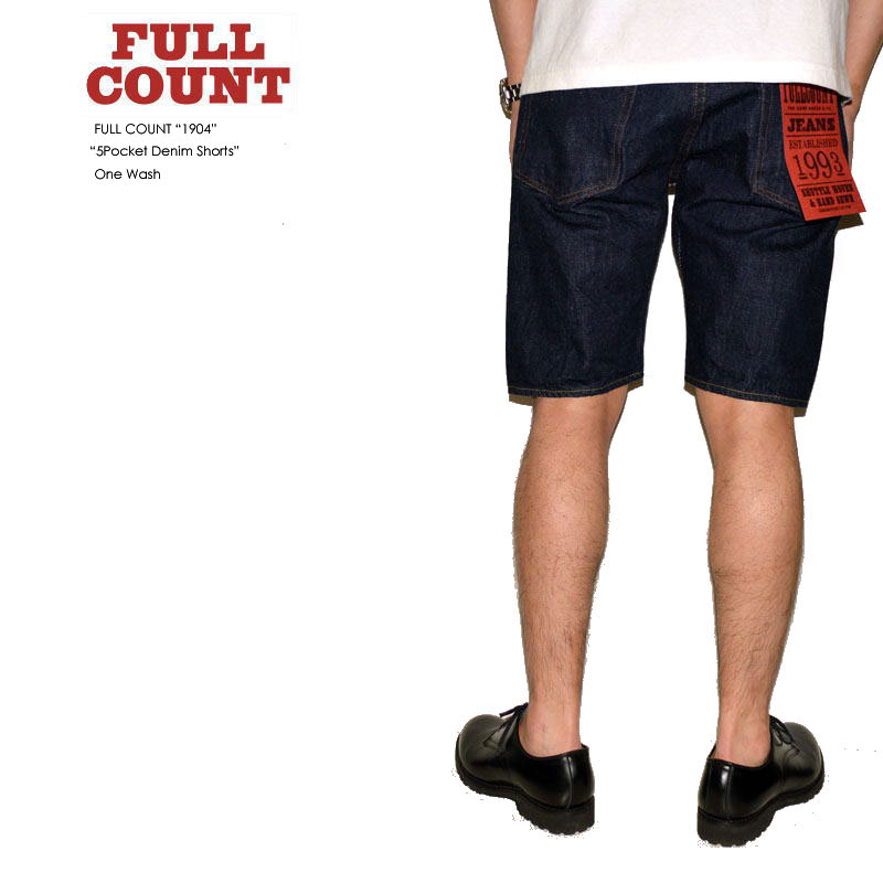 Full Count フルカウント 1904 5pocket Denim Shorts 5ポケットデニムショーツ Other Pants ショーツ Bears